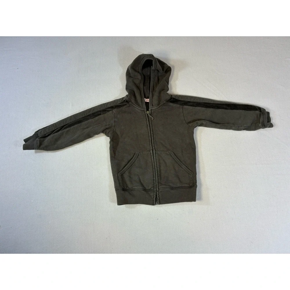 Vintage Juicy Couture Baby Girl Full Zip Hoodie Size 4 Gray Yo‎ Juicy Graphic